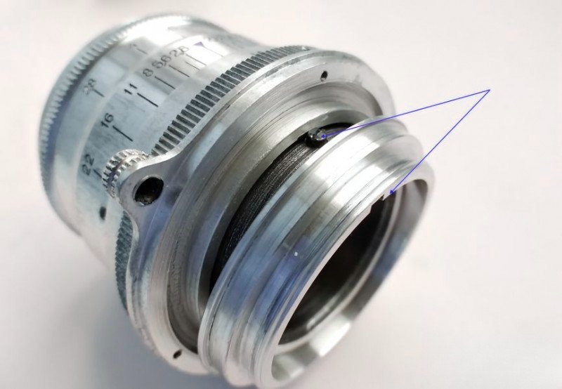Reinstalling rangefinder cam follower