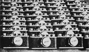 Production celebration of the 80,000th FED camera in late 1938