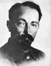 Portrait of Felix Edmundovich Dzerzhinsky, founder of the Soviet secret police
