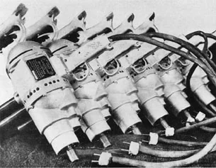 First Soviet-made electric hand drills from the Dzerzhinsky Commune