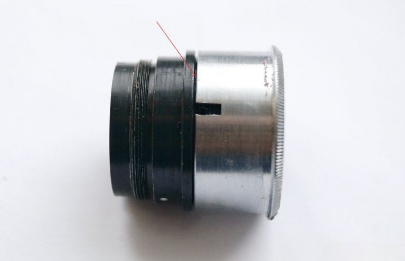 Aperture control ring alignment with reference marks