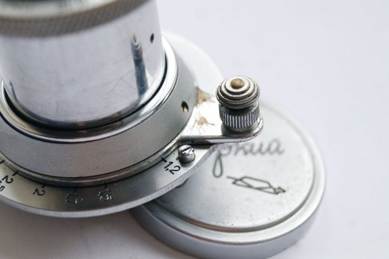 Close-up of locking mechanism operation