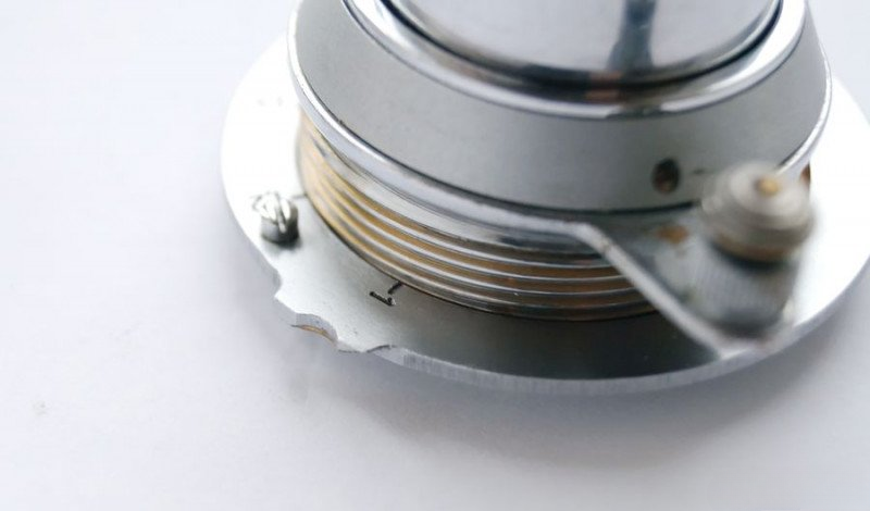 Helicoid alignment at original angular position