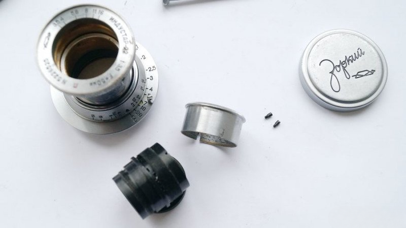 Separating helicoid for complete cleaning