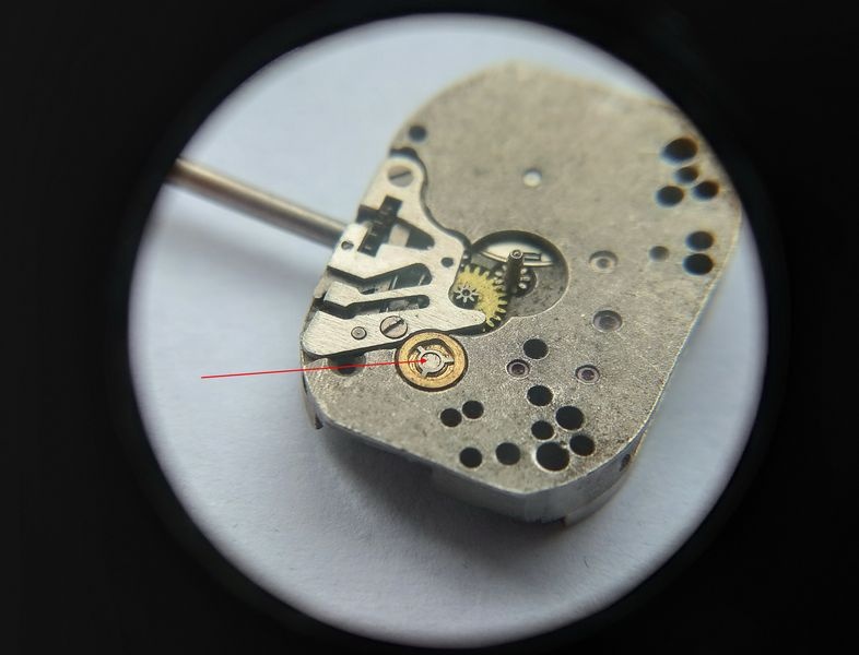 Balance assembly with metal substitute for endstone