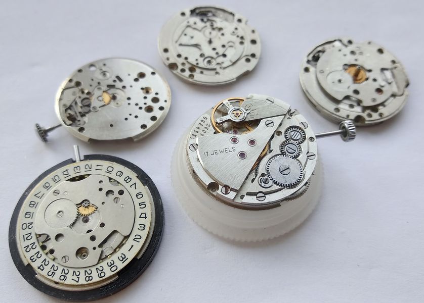 Closing portrait of the restored early Poljot 2609 caliber