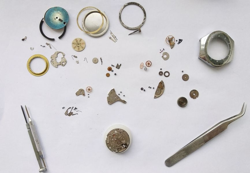 Complete disassembly