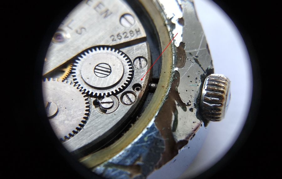 Stem release button location