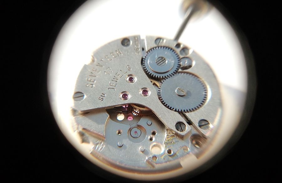 Mainspring motor assembled