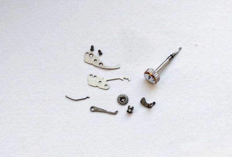 Complete keyless assembly showing unique design