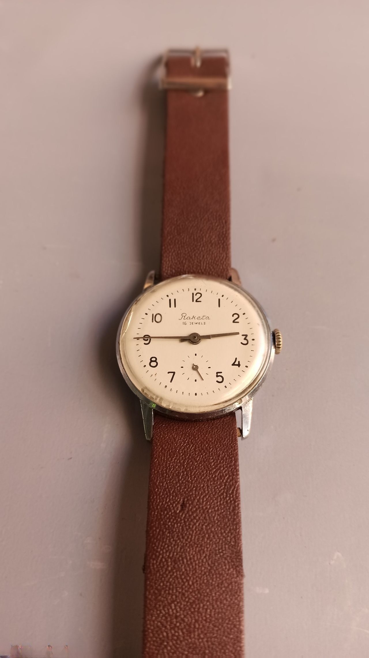 NOS leather strap