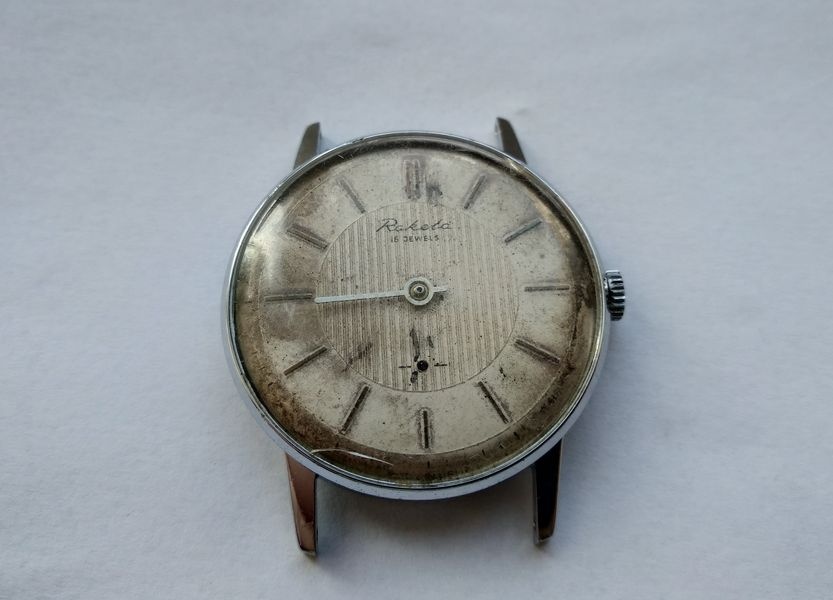 Raketa 2603 watch before restoration