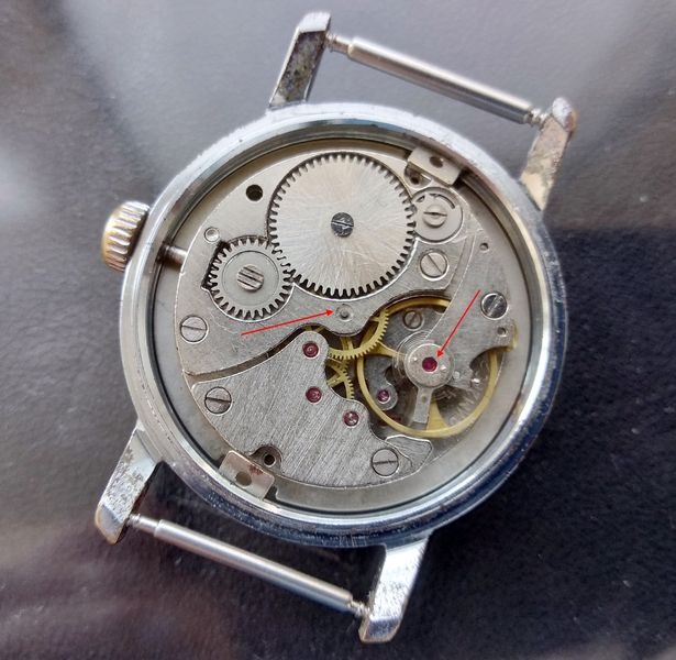Late ZIM caliber 2602 movement top view