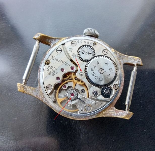 Earlier ZIM caliber 2602 detail