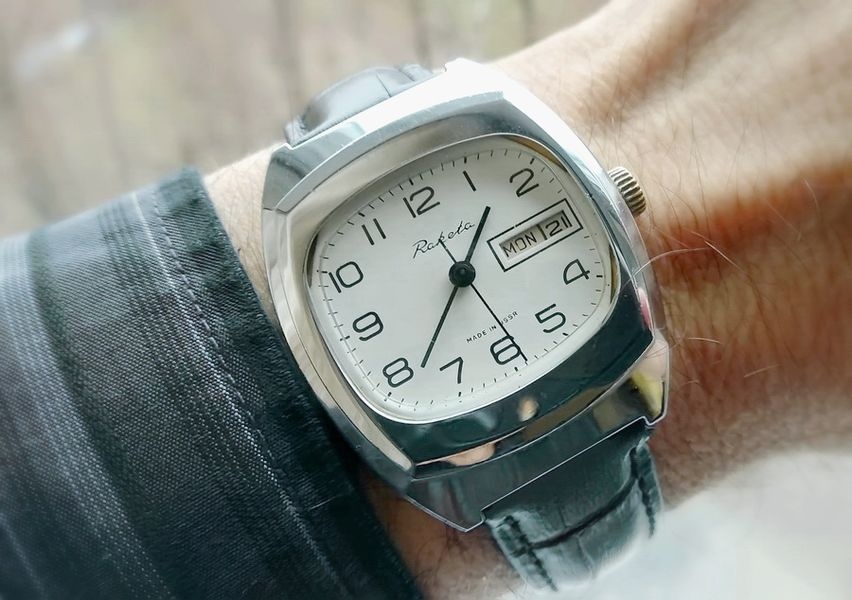 Restored watch on wrist