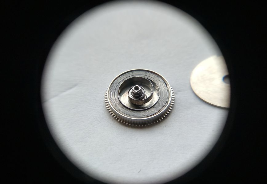 Mainspring barrel assembly