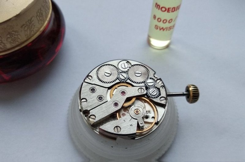 Movement running after assembly