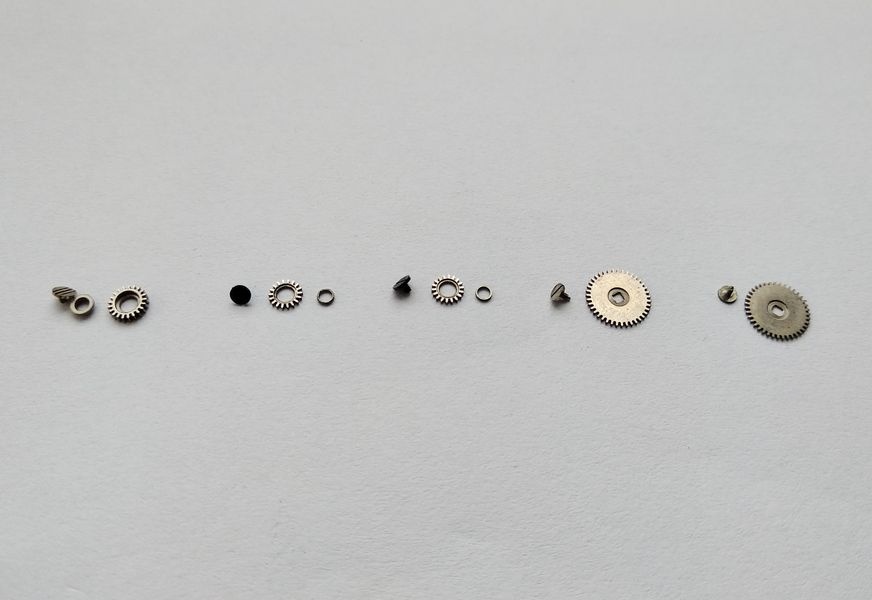 Winding train components