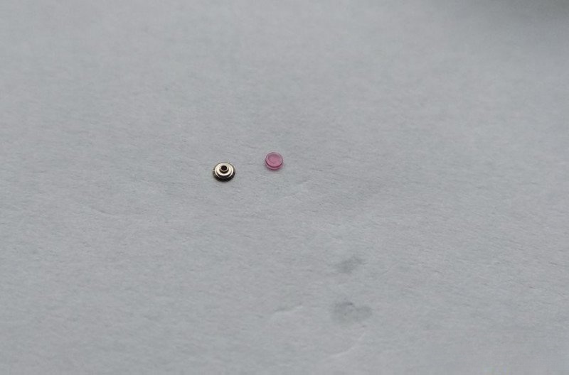 Balance shock jewel disassembly and lubrication