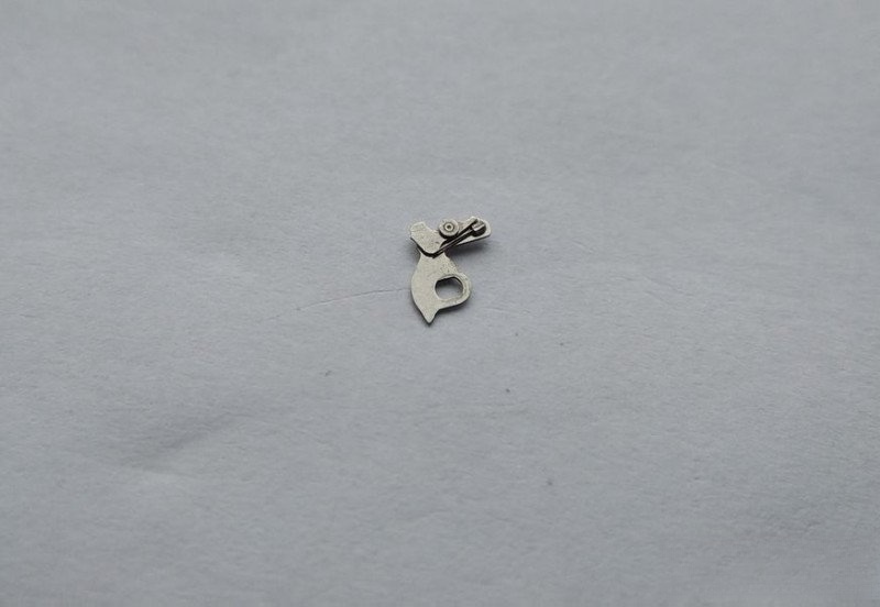 Date transfer lever detailed view