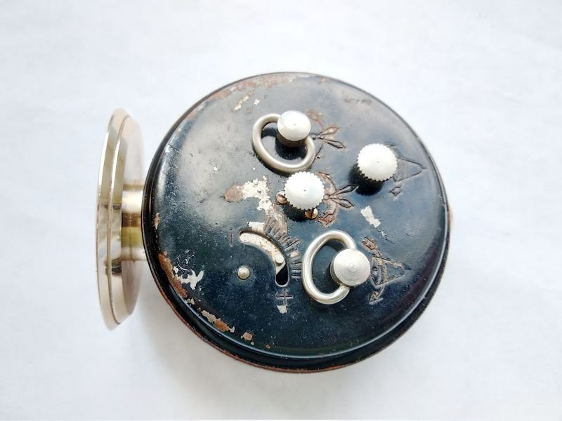 Clock dial and crystal condition