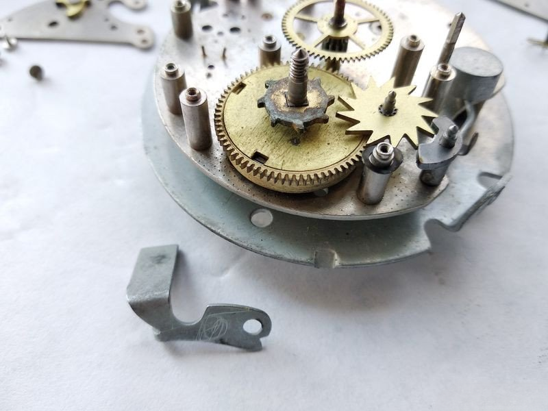 Removing alarm shutoff lever