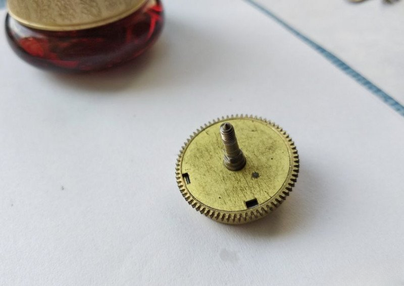 Closed and assembled alarm barrel
