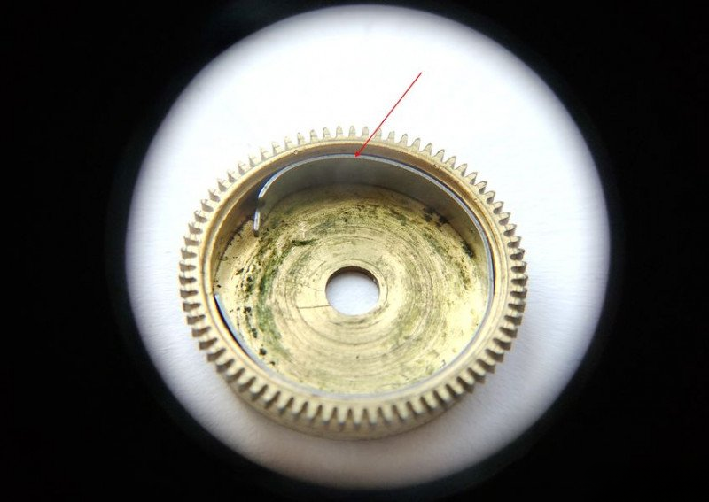 Friction device operation mechanism detail