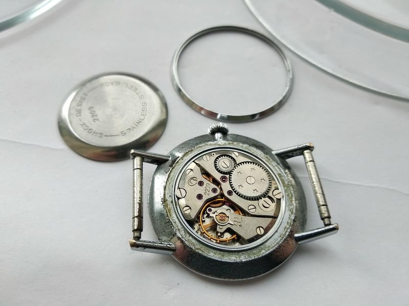 Vostok 2209 movement showing good condition