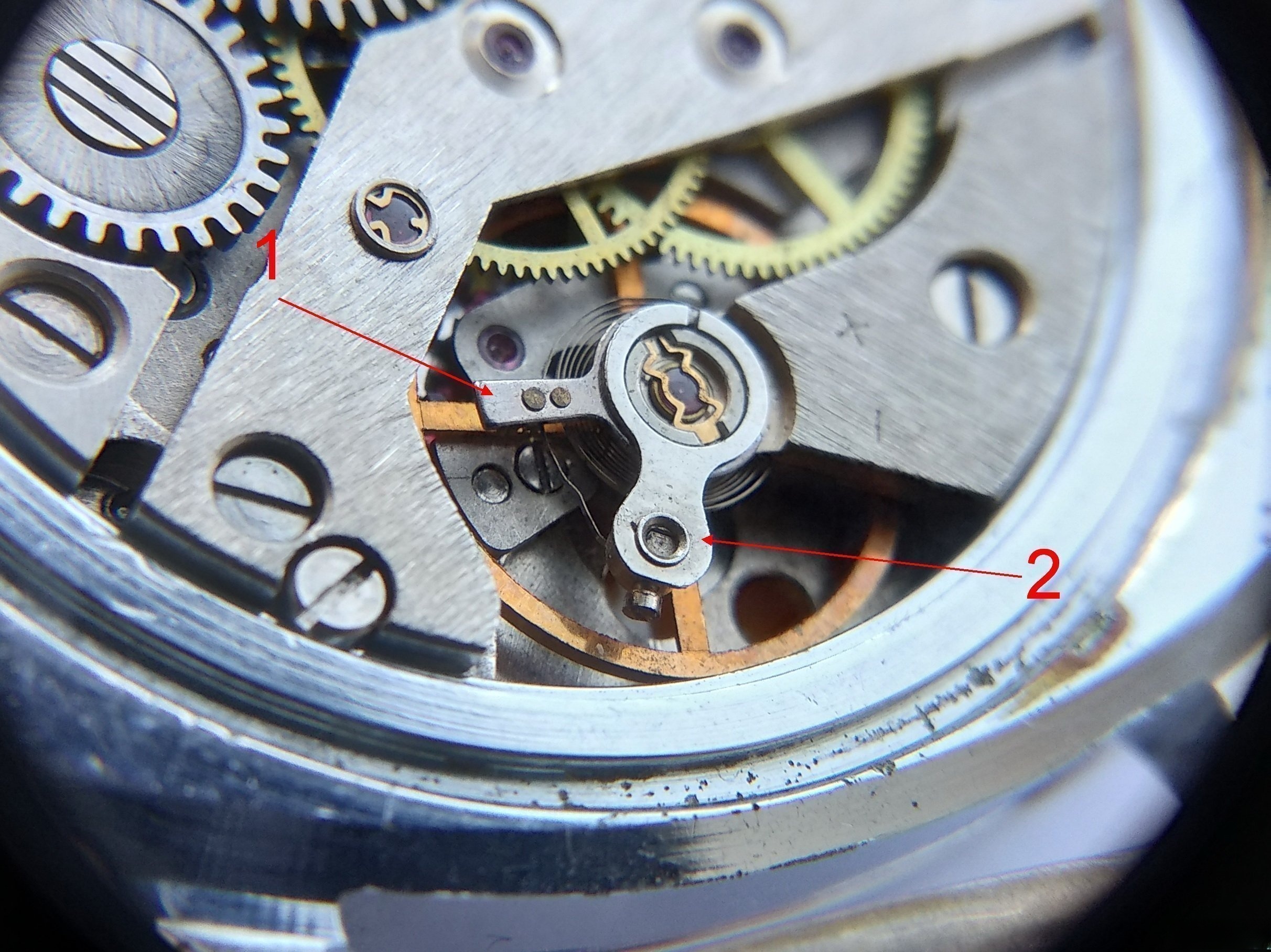 Balance assembly with numbered adjustment levers