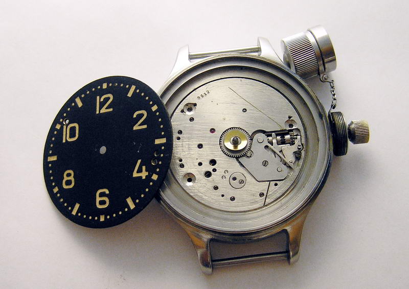 Final view of the completed Zlatoust K-43 pocket watch