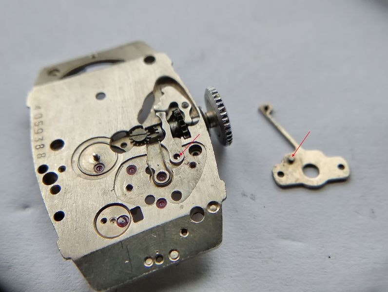 Challenging keyless works bridge alignment