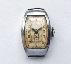 Vintage Zvezda Soviet watch from 1950s in worn condition before restoration