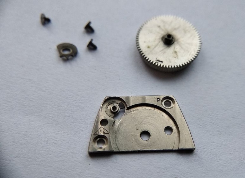 Removed barrel bridge and barrel assembly