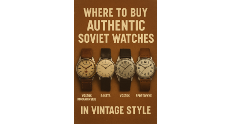 Where to Buy Authentic Soviet Watches: A Collector’s Guide from a Professional Watchmaker