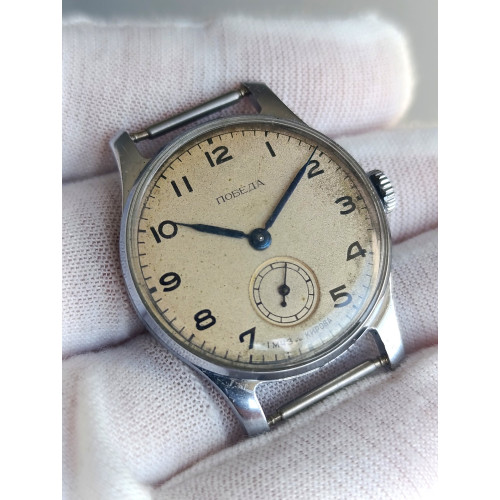 Vintage Pobeda Watch 1951 USSR Cal. 2602 15 Jewels