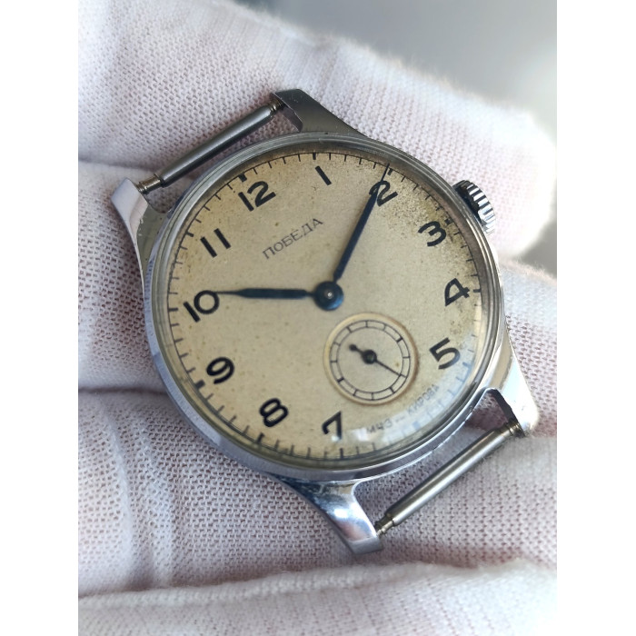 Vintage Pobeda Watch 1951 USSR Cal. 2602 15 Jewels