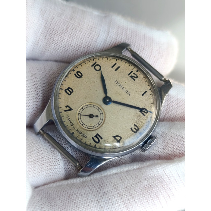 Vintage Pobeda Watch 1951 USSR Cal. 2602 15 Jewels