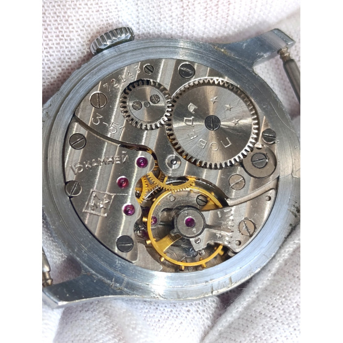 Vintage Pobeda Watch 1951 USSR Cal. 2602 15 Jewels