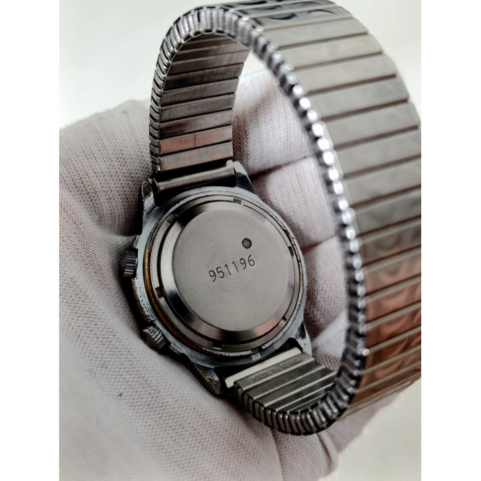 Vintage Poljot Mechanical Alarm Watch USSR 1980s 18 Jewels