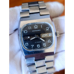 Slava Tank Rare Vintage Men's Automatic Wristwatch Made in USSR 1980s
