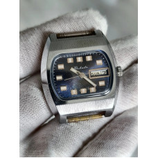 Raketa Biker USSR 1980s Men's Mechanical Wristwatch 19 Jewels