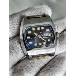 Raketa Biker USSR 1980s Men's Mechanical Wristwatch 19 Jewels
