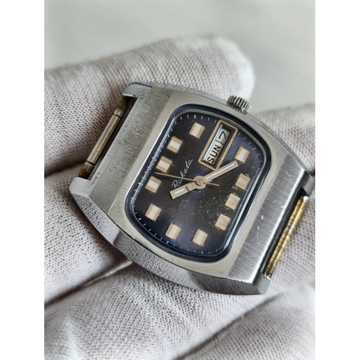 Raketa Biker USSR 1980s Men's Mechanical Wristwatch 19 Jewels