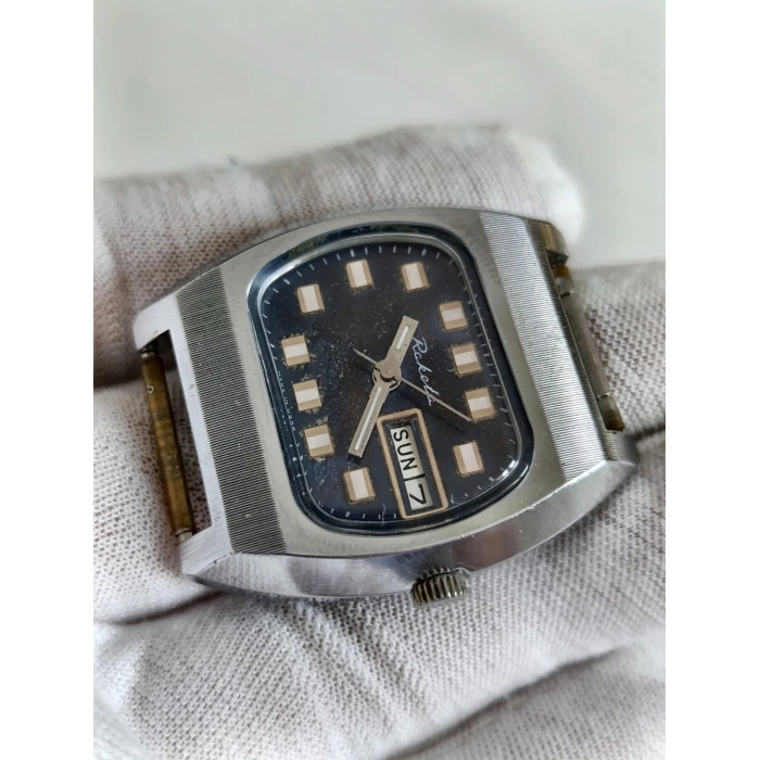 Raketa Biker USSR 1980s Men's Mechanical Wristwatch 19 Jewels