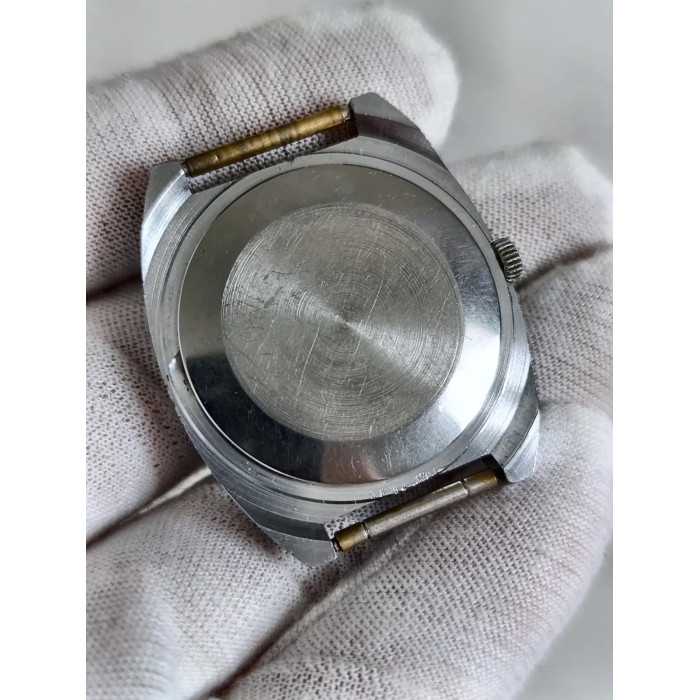 Raketa Biker USSR 1980s Men's Mechanical Wristwatch 19 Jewels