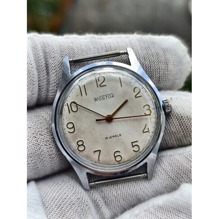 Vostok Cal. 2209 USSR 1970s Men's Mechanical Wristwatch, 18 Jewels