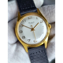 Raketa Cal. 2609B USSR Wristwatch 1970s Men's Mechanical 21 Jewels Raketa Cal. 2609B USSR Wristwatch 1970s Men's Mechanical 21 Jewels