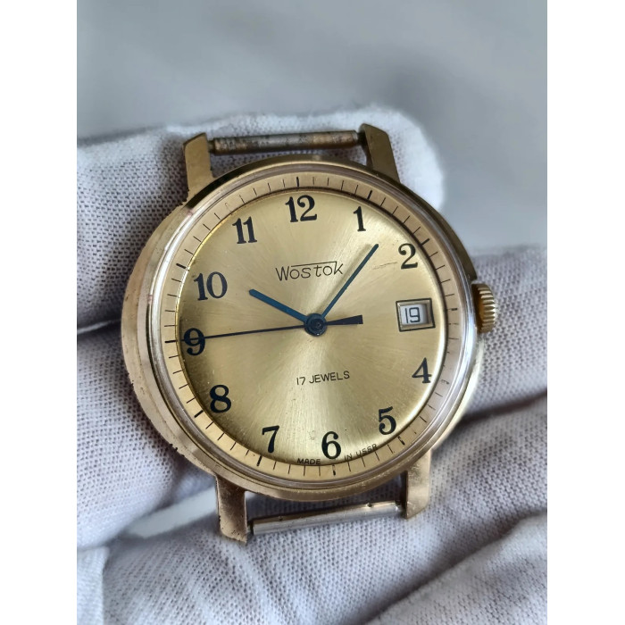 Vostok Cal. 2414A USSR 1980s Men's Mechanical Wristwatch 17 Jewels