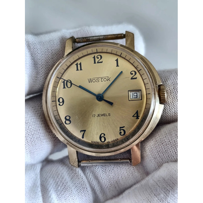 Vostok Cal. 2414A USSR 1980s Men's Mechanical Wristwatch 17 Jewels